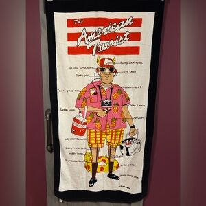 American Tourist Novelty Towel, a la carte/saydah